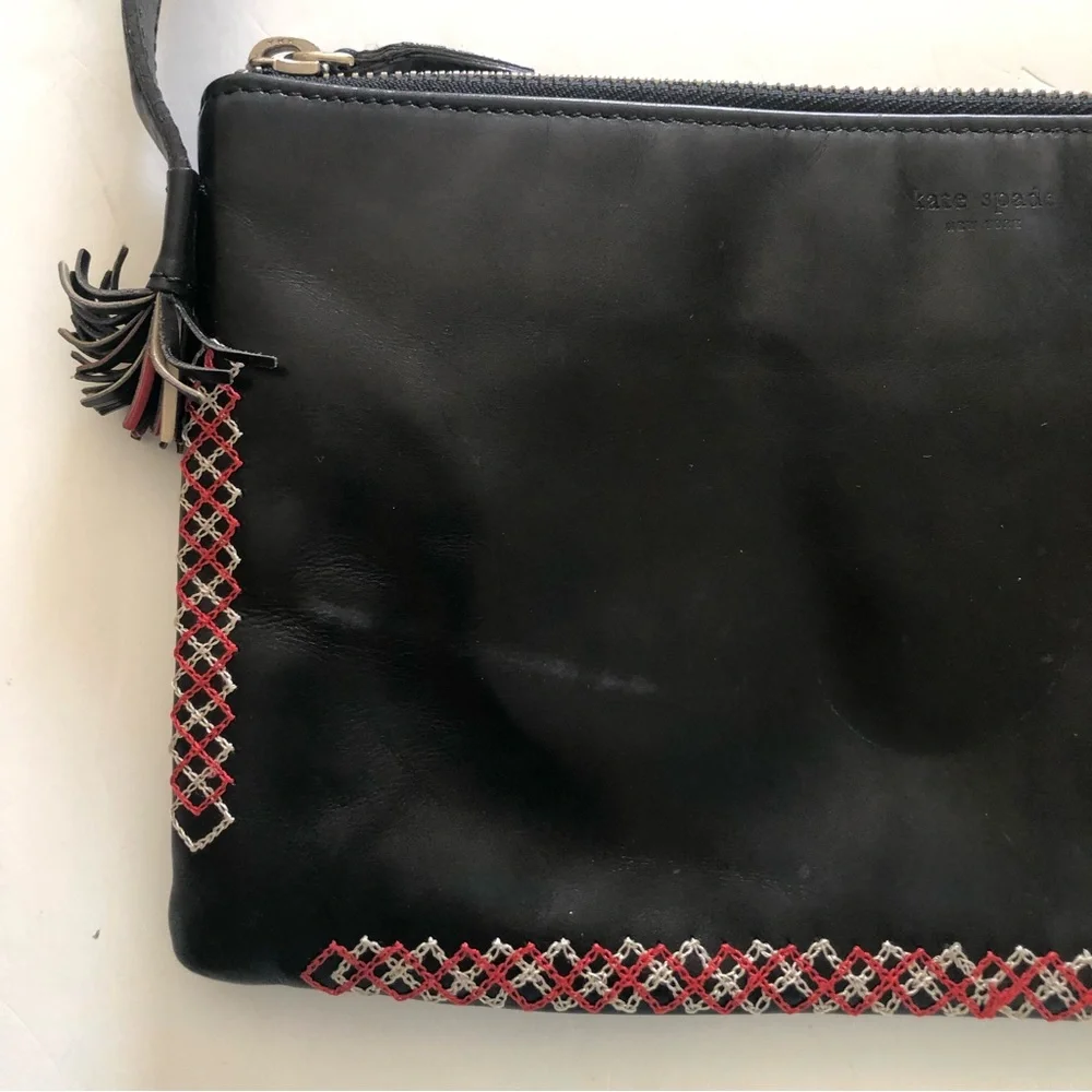 KATE SPADE Vintage Small Black Leather BAG